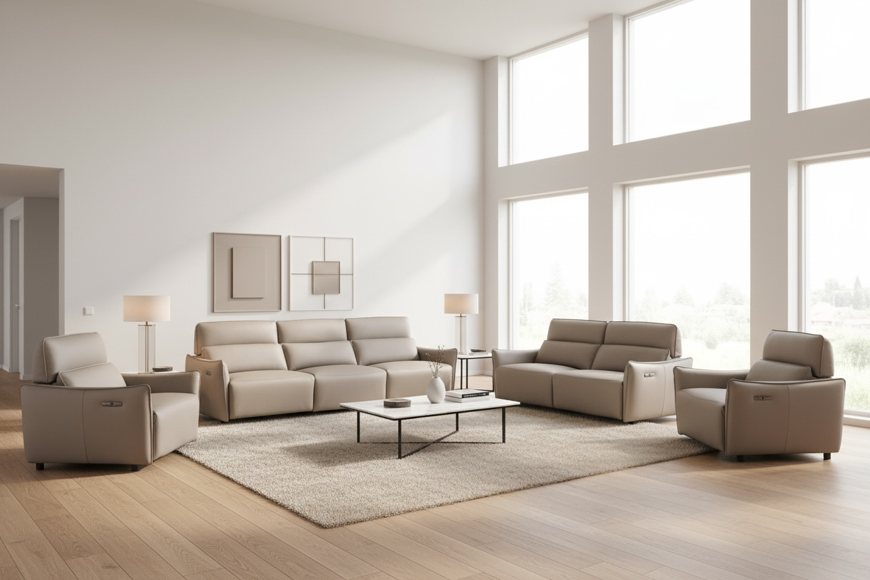 Rivaro Leather Suite