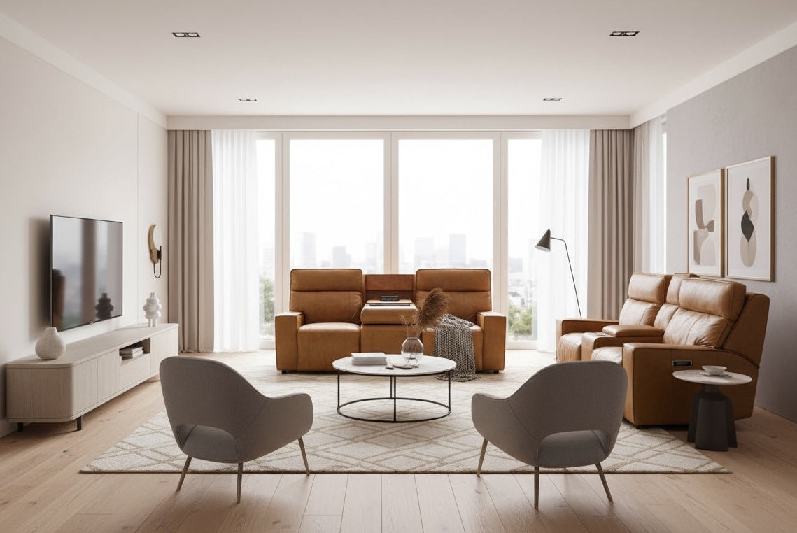 Georgio electric 3+2 seater