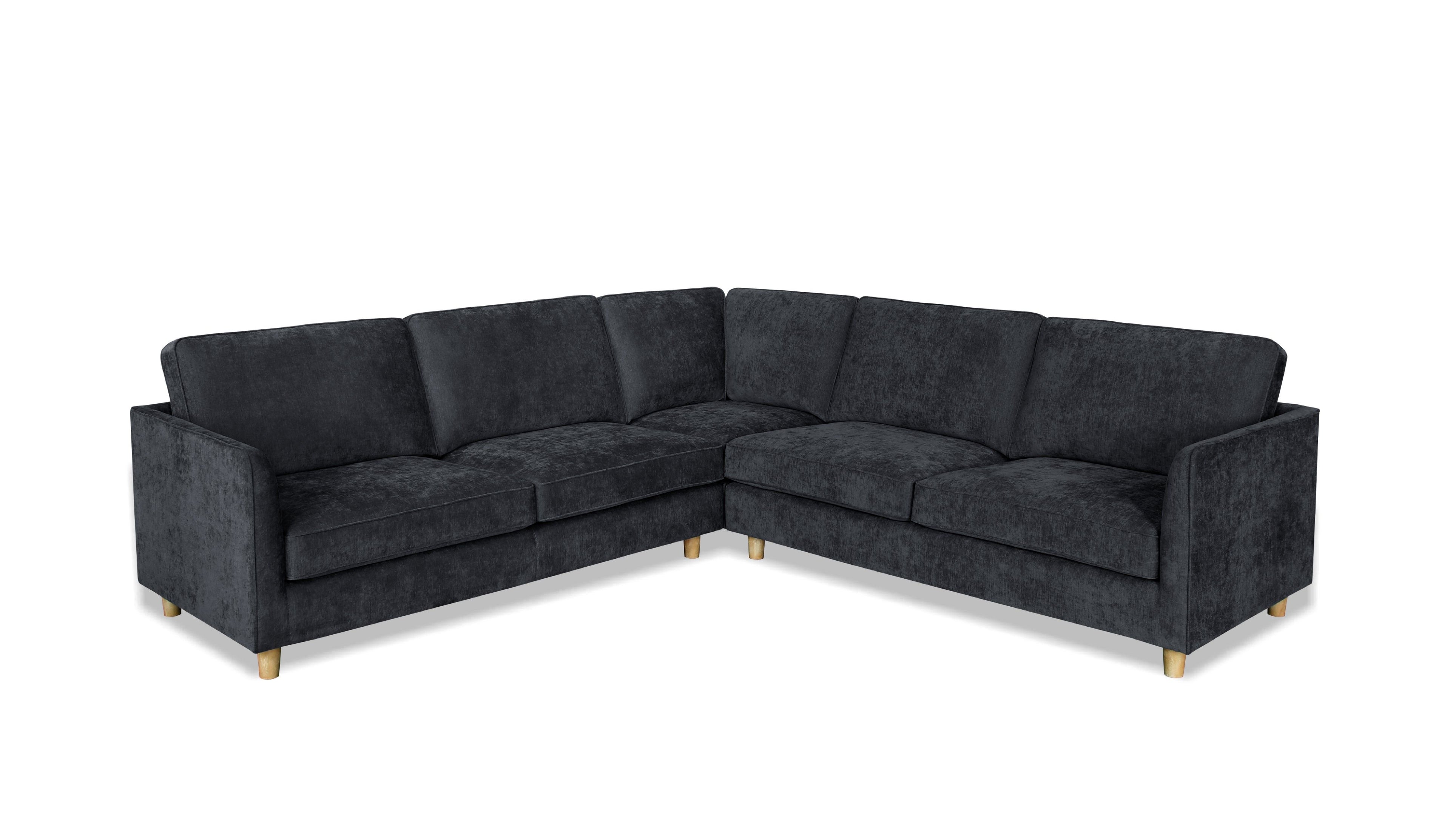 Bloom Corner lounge Charcoal