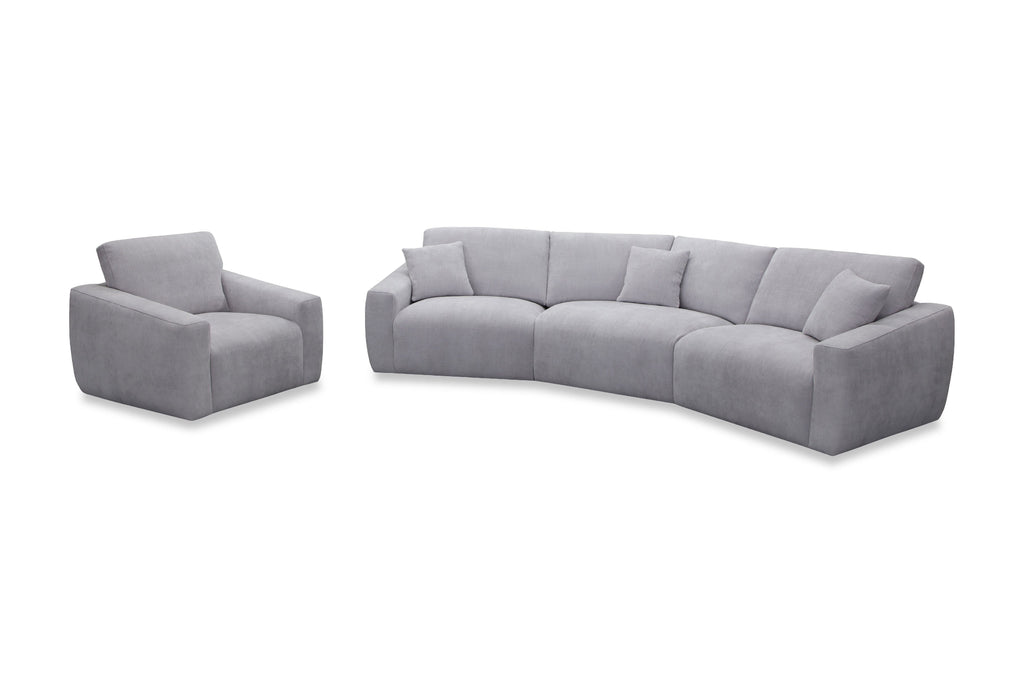 Ovi curved sofa