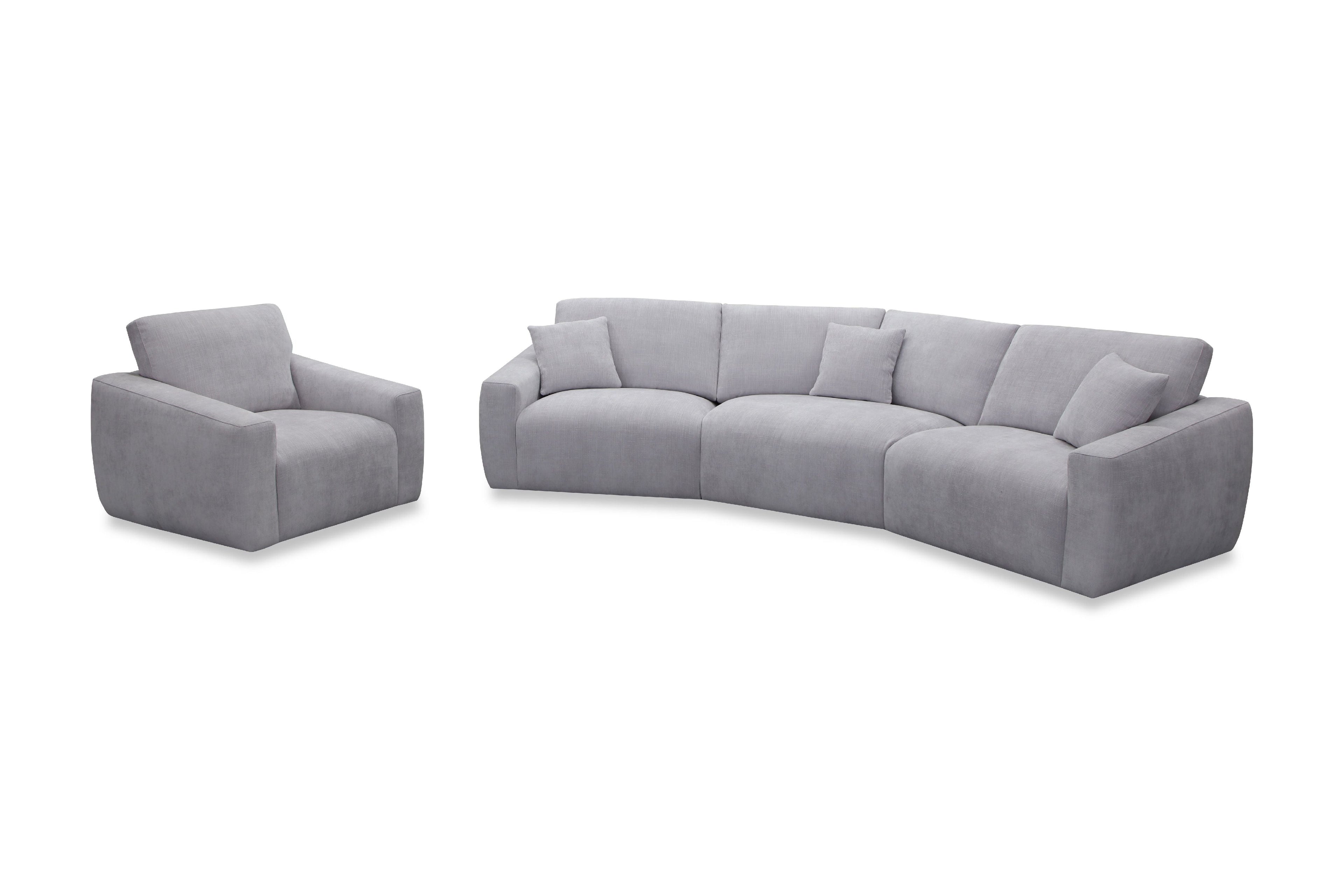 Ovi curved sofa