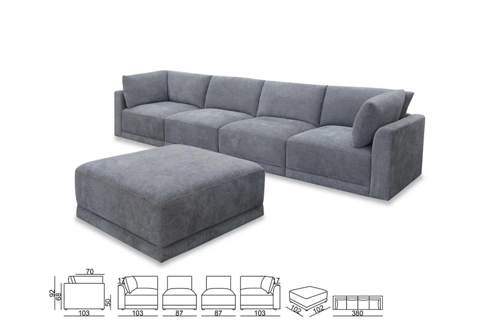 Cuban Modular Sofa